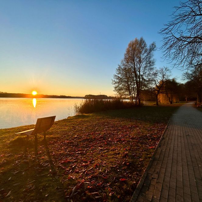 Sonnenaufgang im Herbst